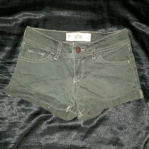 Olive Green Hollister Shorts